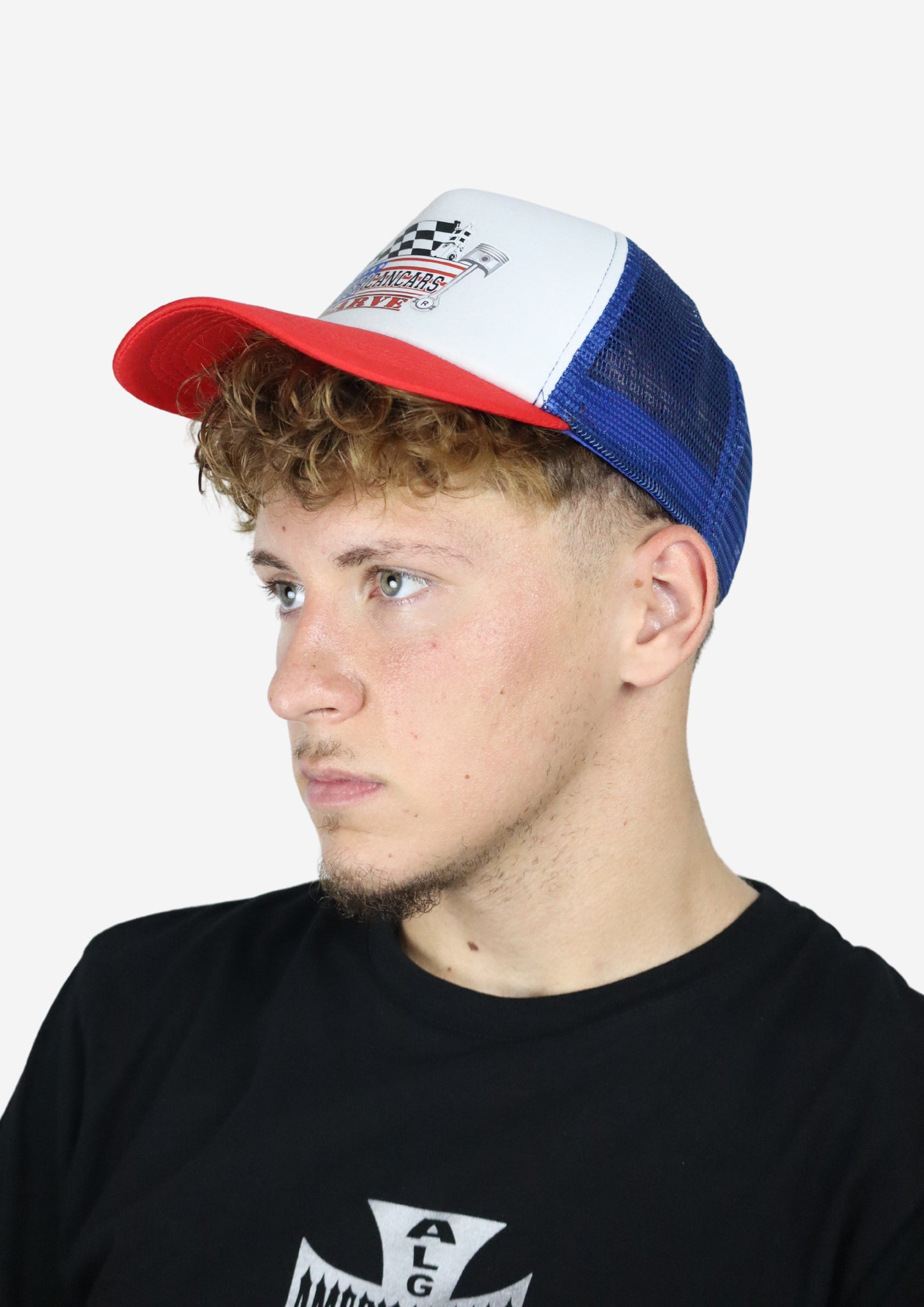 AMERICANCARS ALGARVE CAP BLUE RED