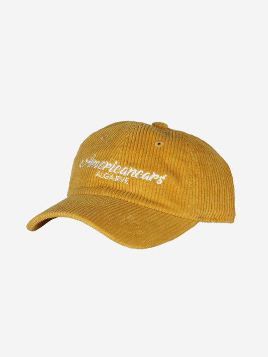 AMERICANCARS ALGARVE BOMBAZINE HAT YELLOW