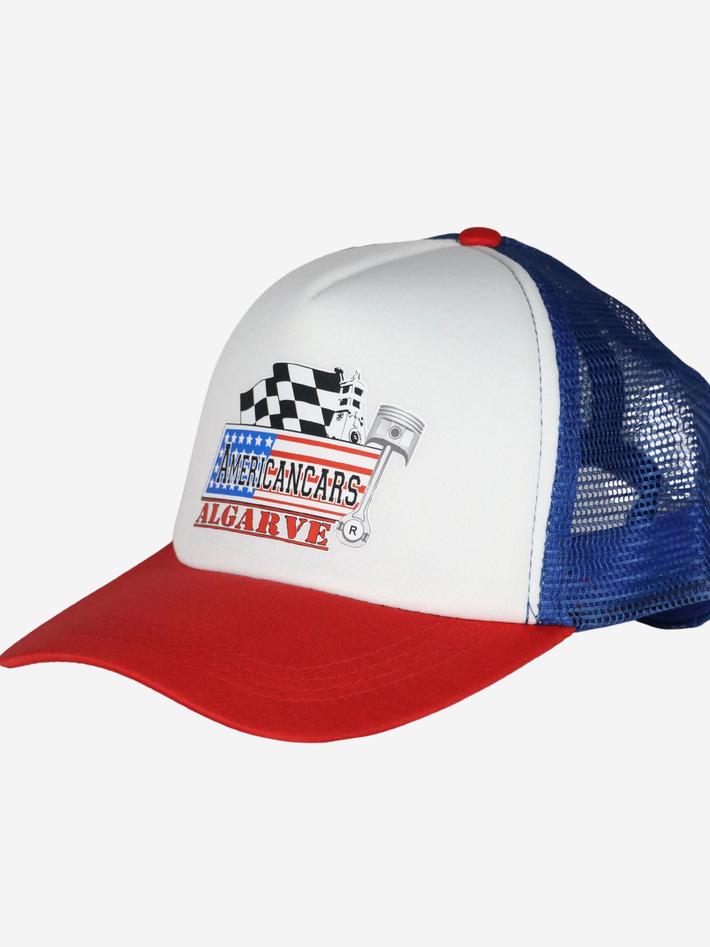 AMERICANCARS ALGARVE CAP BLUE RED